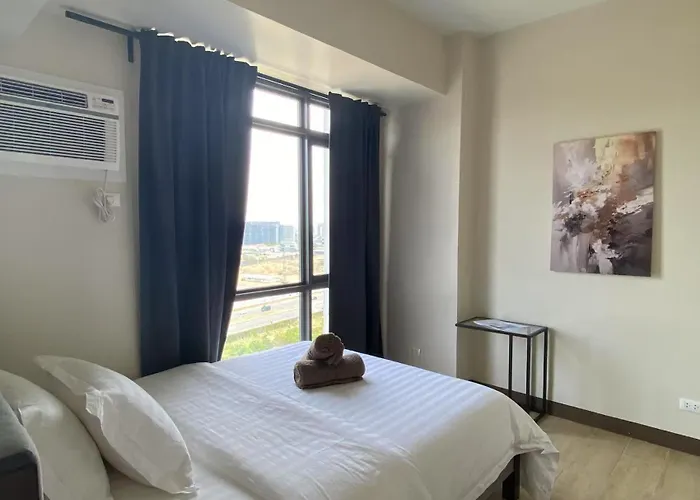 1br 2 Mins To Okada Near Moa & Airport-12c Apartment Manila
