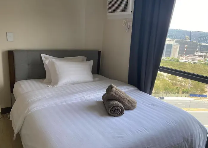1br 2 Mins To Okada Near Moa & Airport-12c Апартаменты